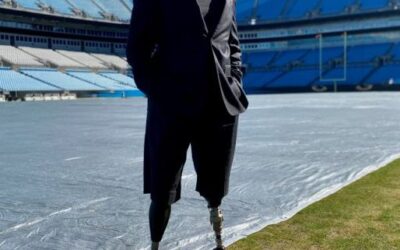 Double Amputee Inspires The Carolina Panthers